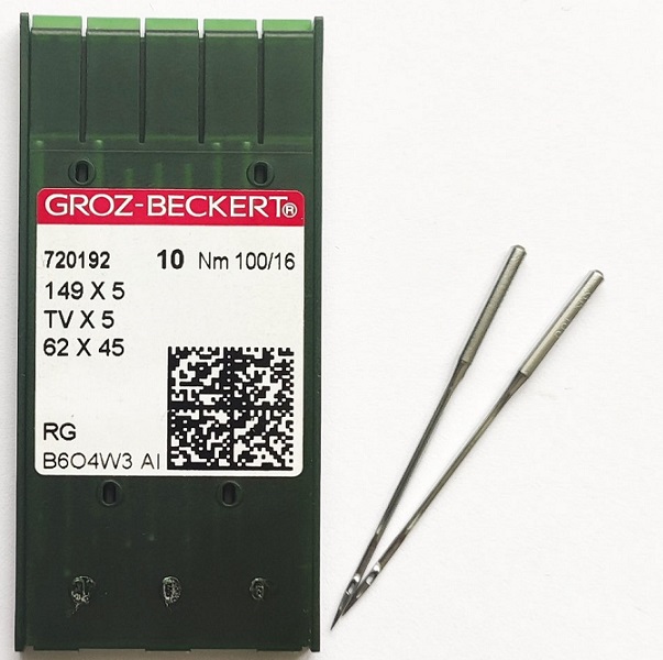 GROZ-BECKERT TVx5 №100 RG голки для машин ланцюжкового стібка