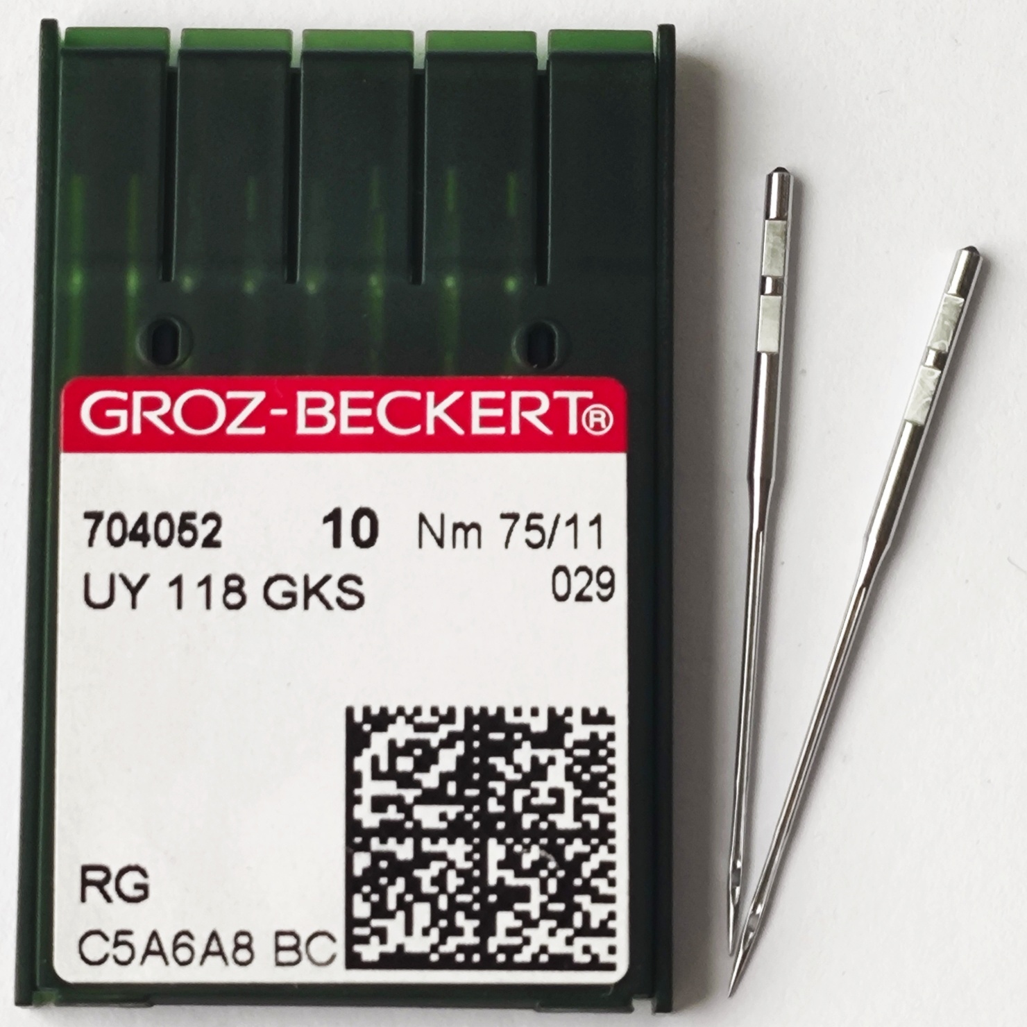 GROZ-BECKERT UYx118GKS №75 RG голки для флетлока GROZ-BECKERT UYx118GKS №75 RG голки для флетлока