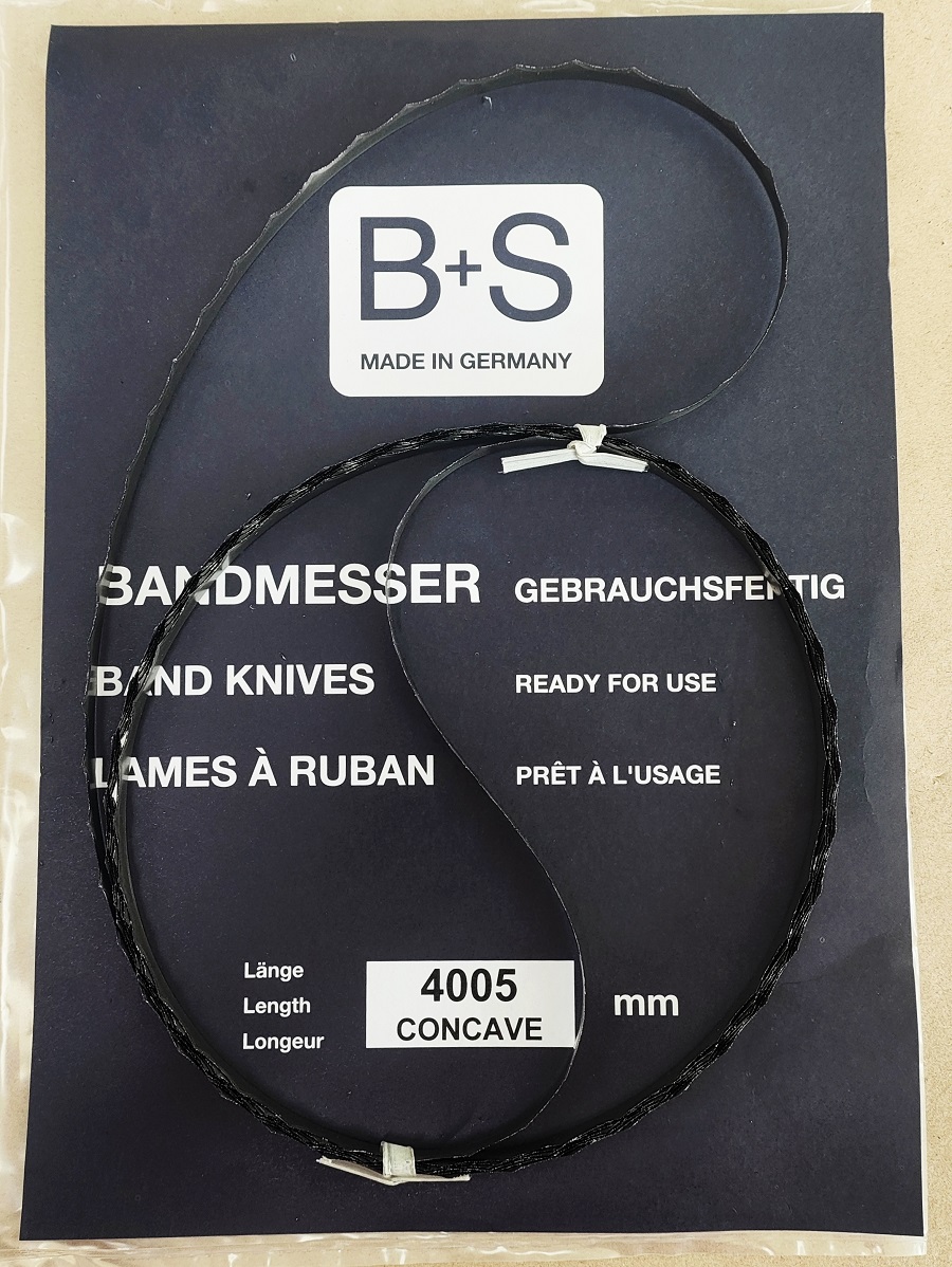 Стрічкове лезо 4005х10х0,45 B+S CONCAVE зубчасте