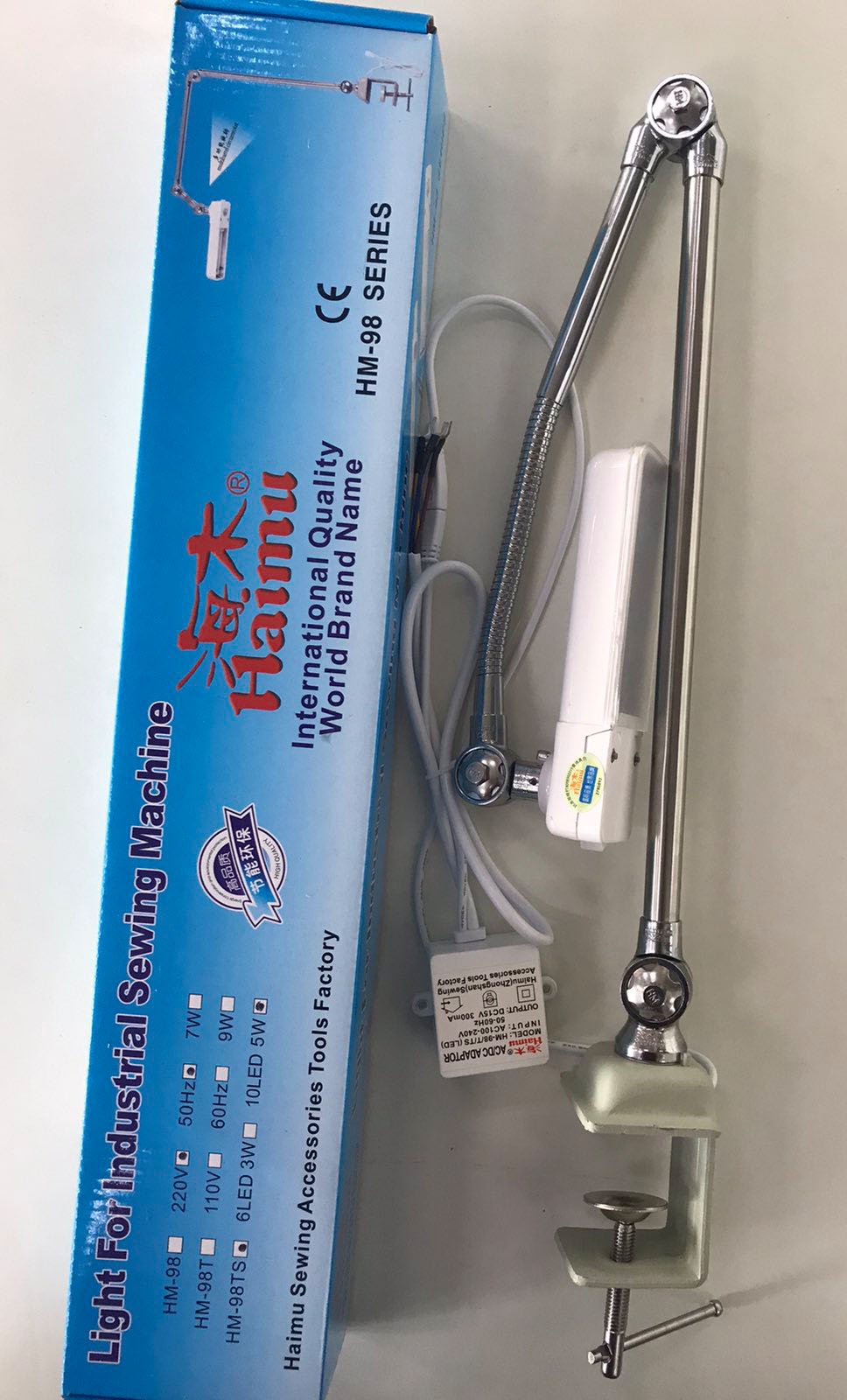HM-98TS 10LED Haimu професійна LED лампа на 10 світлодіодів 5W HM-98TS 10LED Haimu професійна LED лампа на 10 світлодіодів 5W